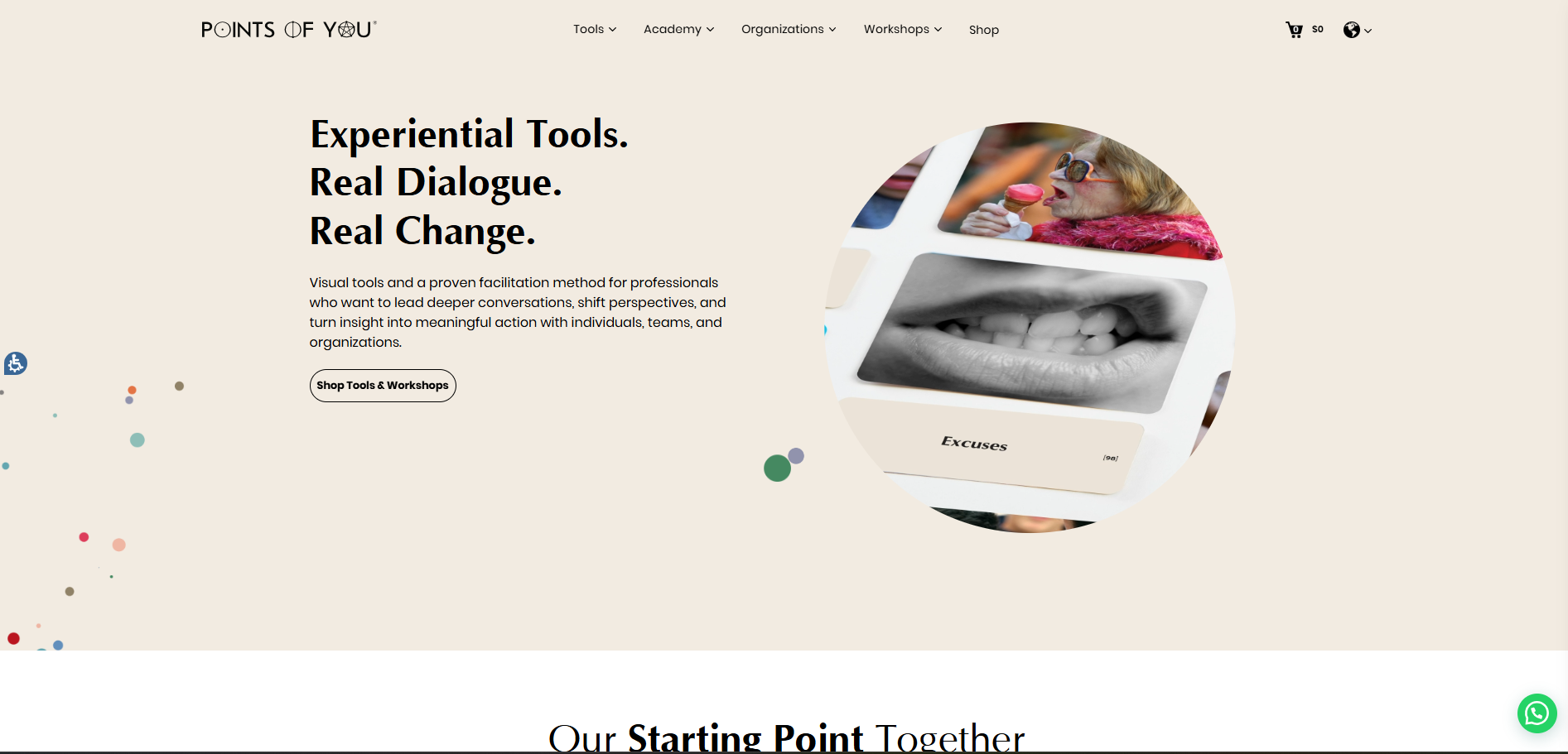 Points of You website